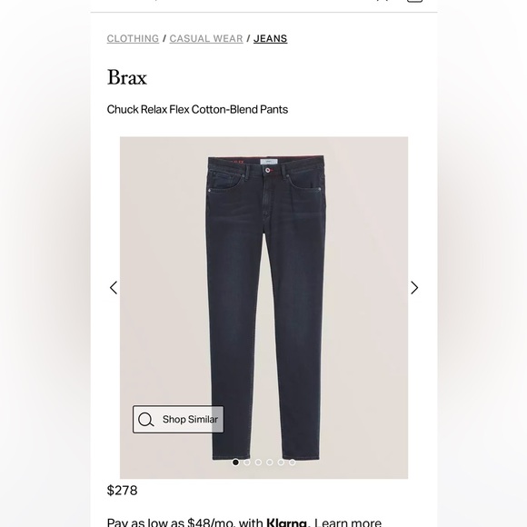 Men brax style chuck jeans - Picture 1 of 14